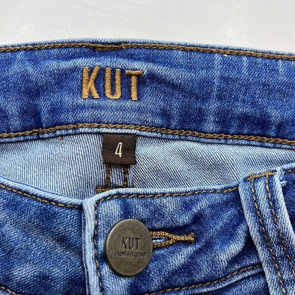 Kut From The Kloth Crop Skinny Mid Rise Size 4 - Picture 9 of 16